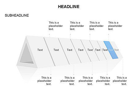 Diagrama de triángulo hueco, Diapositiva 9, 03541, Diagramas de la etapa — PoweredTemplate.com