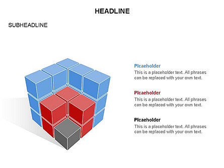 Schema Cube, Slide 27, 03542, Forme — PoweredTemplate.com