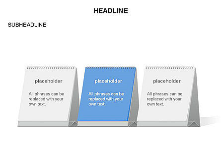 Plantilla de calendario de PowerPoint, Diapositiva 17, 03548, Timelines & Calendars — PoweredTemplate.com
