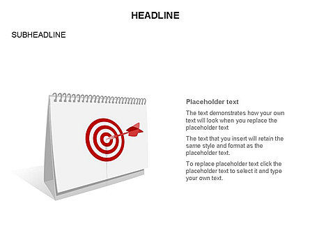 Modello di calendario Powerpoint, Slide 25, 03548, Timelines & Calendars — PoweredTemplate.com