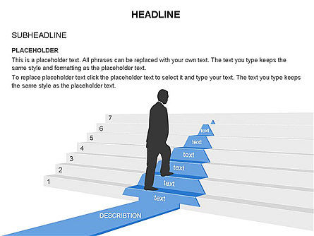 Étape de diagramme, Diapositive 20, 03551, Schémas d'étapes — PoweredTemplate.com