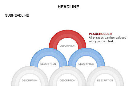 Diagrammes d'arc, Diapositive 15, 03557, Formes — PoweredTemplate.com