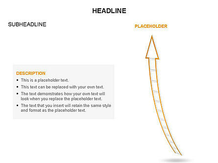 Diagramas de escalera plegables, Diapositiva 15, 03569, Formas — PoweredTemplate.com