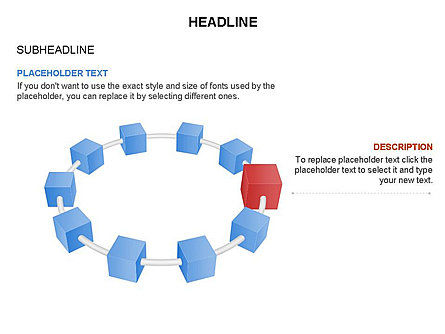En el Diagrama de Anillos, Diapositiva 16, 03573, Modelos de negocios — PoweredTemplate.com
