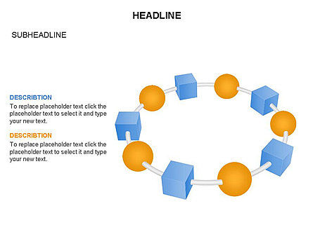 En el Diagrama de Anillos, Diapositiva 31, 03573, Modelos de negocios — PoweredTemplate.com