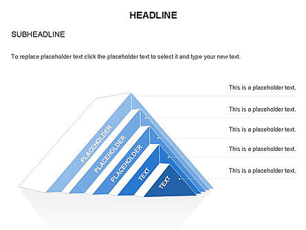 Coins triangles et pyramides, Diapositive 11, 03576, Formes — PoweredTemplate.com