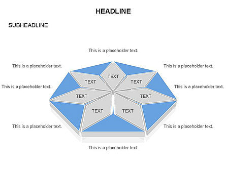 Formas compuestas de Rhombus, Diapositiva 20, 03580, Formas — PoweredTemplate.com