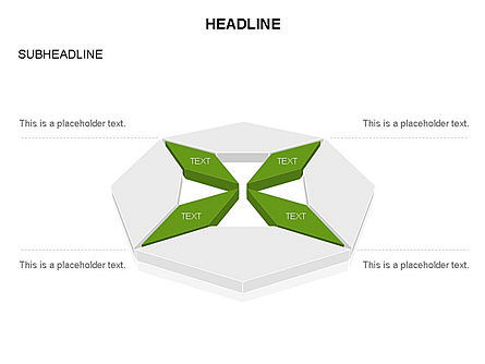 Formas compuestas de Rhombus, Diapositiva 24, 03580, Formas — PoweredTemplate.com
