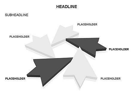 Frecce e diagrammi, Slide 20, 03581, Forme — PoweredTemplate.com