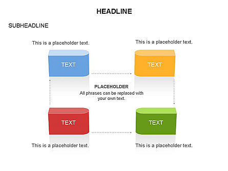 Timeline- stage- und prozessdiagramm-toolbox, Folie 16, 03583, Prozessdiagramme — PoweredTemplate.com