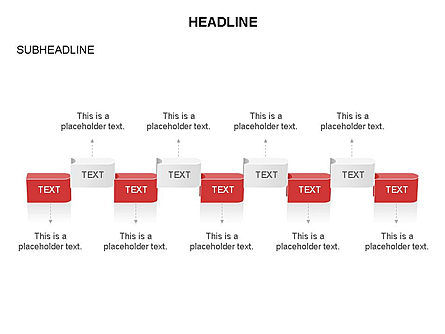 Timeline fase e processo diagramma strumenti, Slide 3, 03583, Diagrammi di Processo — PoweredTemplate.com
