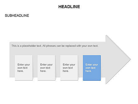 Caja de herramientas del diagrama del proceso de la etapa, Diapositiva 21, 03585, Diagramas de proceso — PoweredTemplate.com