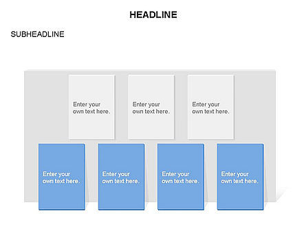 Stage Process Diagram Toolbox, Slide 25, 03585, Process Diagrams — PoweredTemplate.com