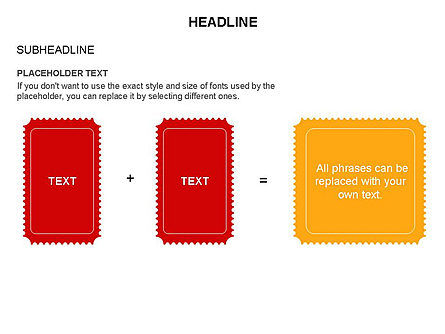 Postage Stamp Shapes, Slide 26, 03590, Shapes — PoweredTemplate.com