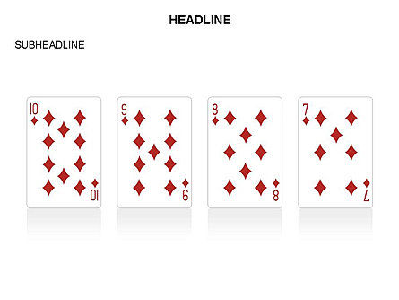 Formes des cartes de jeu, Diapositive 11, 03591, Formes — PoweredTemplate.com