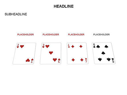 Formes des cartes de jeu, Diapositive 26, 03591, Formes — PoweredTemplate.com