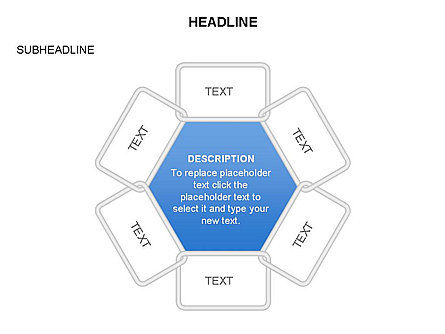 Diagrammes de cadres, Diapositive 4, 03592, Graphiques organisationnels — PoweredTemplate.com