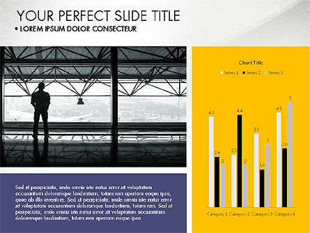 Concepto de presentación orientada a datos, Diapositiva 5, 03594, Diagramas basados en datos — PoweredTemplate.com