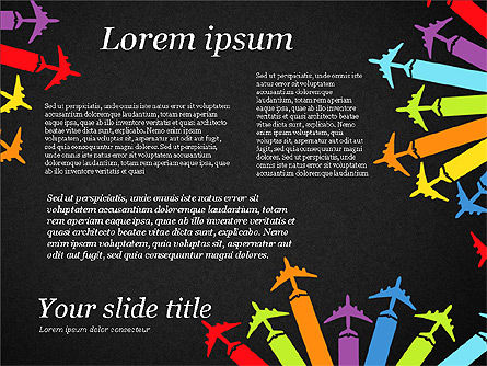 Flug-Infografiken, Folie 11, 03596, Infografiken — PoweredTemplate.com