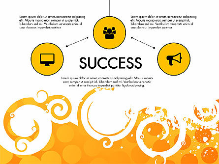 Presentación del proceso de inicio, Diapositiva 14, 03597, Diagramas de proceso — PoweredTemplate.com