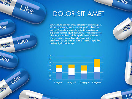 Social Pills Presentation Concept, Slide 14, 03601, Presentation Templates — PoweredTemplate.com