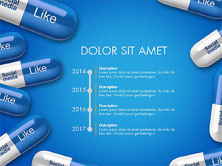 Concept de présentation de pilules sociales, Diapositive 16, 03601, Modèles de présentations — PoweredTemplate.com