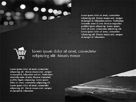 Template Presentasi Kreatif Bergaya Flat Design, Slide 15, 03603, Templat Presentasi — PoweredTemplate.com