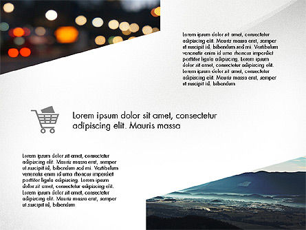 Creative Presentation Template in Flat Design Style, Slide 7, 03603, Presentation Templates — PoweredTemplate.com