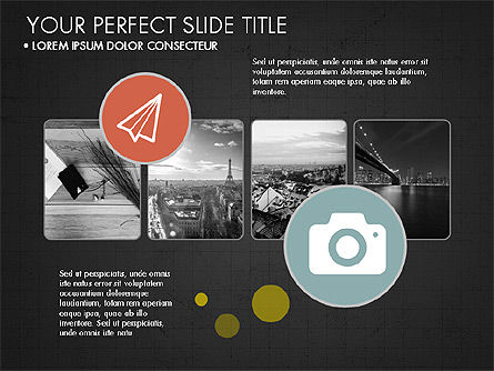 Modern Presentation in Flat Design Style, Slide 10, 03604, Presentation Templates — PoweredTemplate.com