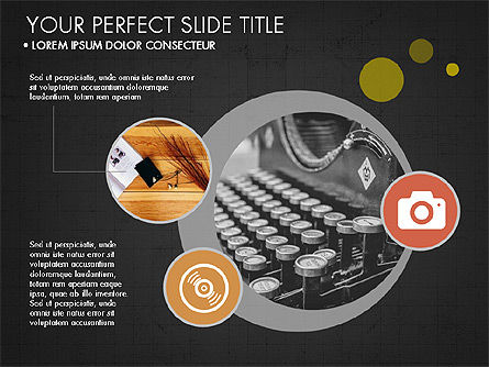 Moderne presentatie in platte designstijl, Dia 14, 03604, Presentatie Templates — PoweredTemplate.com