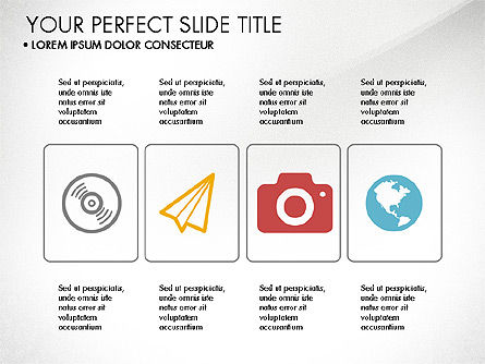 Modern Presentation in Flat Design Style, Slide 7, 03604, Presentation Templates — PoweredTemplate.com