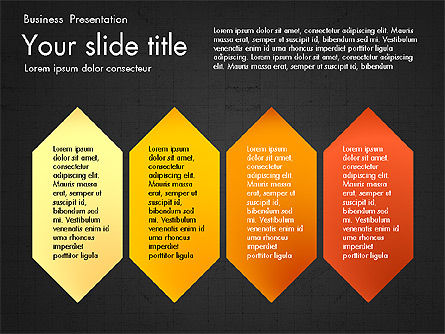 Shapes and Text Boxes, Slide 15, 03606, Shapes — PoweredTemplate.com