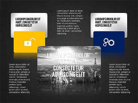 Concepto de presentación relacionado con la industria, Diapositiva 14, 03607, Plantillas de presentación — PoweredTemplate.com