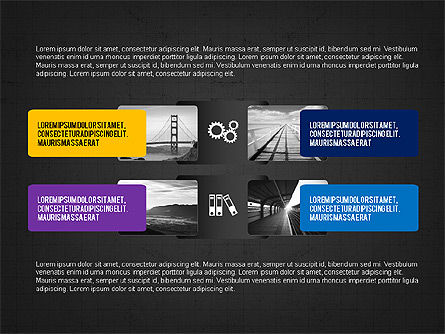 Concepto de presentación relacionado con la industria, Diapositiva 16, 03607, Plantillas de presentación — PoweredTemplate.com