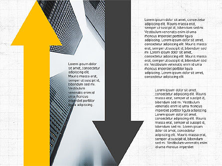 Flechas y Círculos, Diapositiva 7, 03608, Plantillas de presentación — PoweredTemplate.com