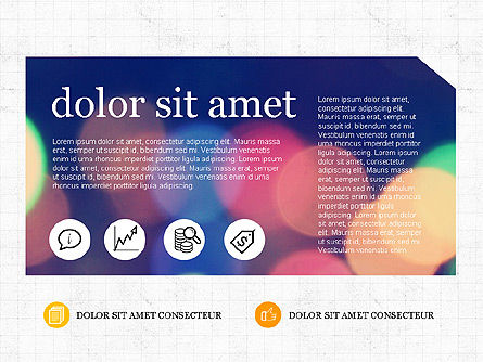 Moderne en creatieve presentatiesjabloon in platte ontwerpstijl, PowerPoint-sjabloon, 03609, Presentatie Templates — PoweredTemplate.com