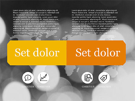 Modello di presentazione moderna e creativa in stile design piatto, Slide 16, 03609, Modelli Presentazione — PoweredTemplate.com