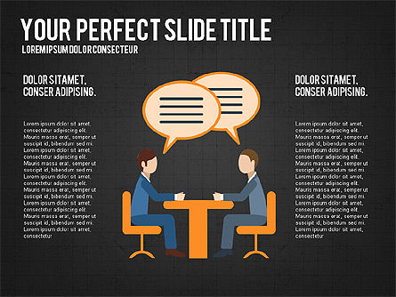 Team creativo presentazione concetto, Slide 13, 03612, Modelli Presentazione — PoweredTemplate.com
