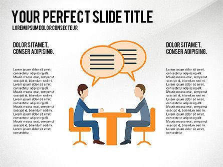 Concepto de presentación del equipo creativo, Diapositiva 5, 03612, Plantillas de presentación — PoweredTemplate.com