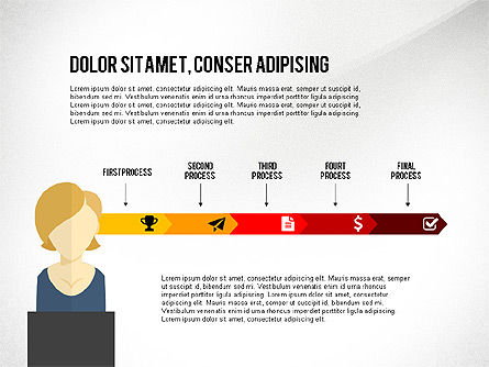Team creativo presentazione concetto, Slide 8, 03612, Modelli Presentazione — PoweredTemplate.com