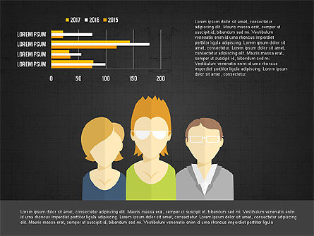 Concept de présentation de l'équipe créative, Diapositive 9, 03612, Modèles de présentations — PoweredTemplate.com