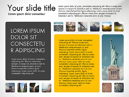 Plantilla de presentación con fotos, Diapositiva 5, 03613, Plantillas de presentación — PoweredTemplate.com