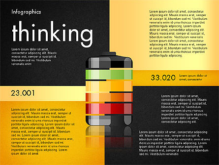 Akku-Ladungs-Infografik, Folie 13, 03616, Infografiken — PoweredTemplate.com