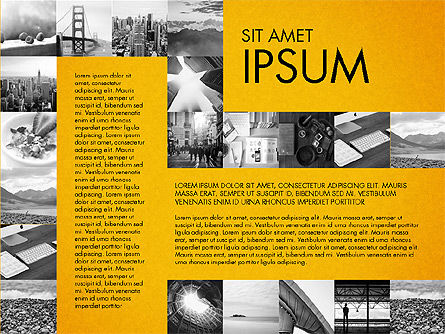 Concepto de presentación con fotos, Diapositiva 12, 03617, Plantillas de presentación — PoweredTemplate.com