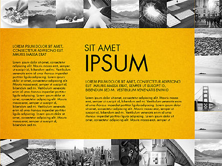Concepto de presentación con fotos, Diapositiva 13, 03617, Plantillas de presentación — PoweredTemplate.com