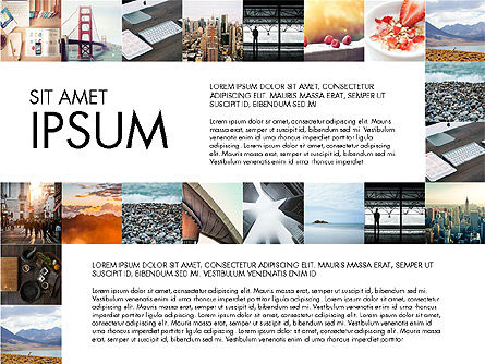 Presentatie concept met foto's, Dia 6, 03617, Presentatie Templates — PoweredTemplate.com