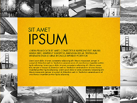 Concepto de presentación con fotos, Diapositiva 9, 03617, Plantillas de presentación — PoweredTemplate.com