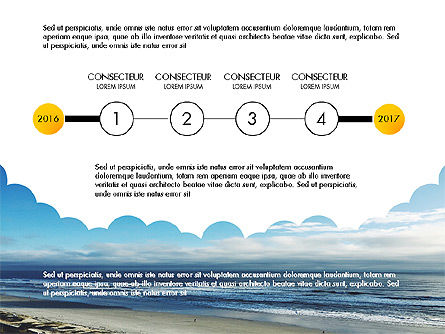 Rapport créatif avec diagrammes basés sur les données, Diapositive 7, 03618, Modèles de présentations — PoweredTemplate.com