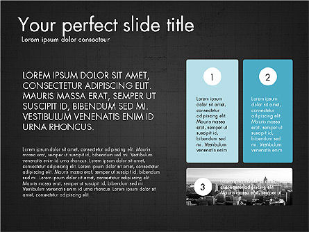 Process and Stages Presentation Concept, Slide 14, 03619, Process Diagrams — PoweredTemplate.com