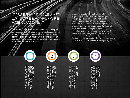 프리젠 테이션 개념 처리 및 단계, 슬라이드 15, 03619, 프로세스 도표 — PoweredTemplate.com